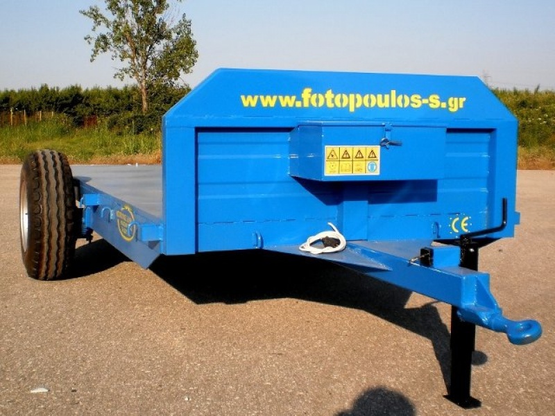Δενδροκομική ρυμούλκα. Μονοαξονική καρότσα 3,5t.
